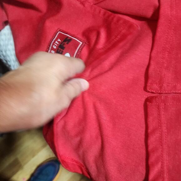 NFL EUC KANSAS CITY CHIEFS TEAM JERSEY FOOTBALL SHIRT SZ MEDIUM - Picture 8 of 12